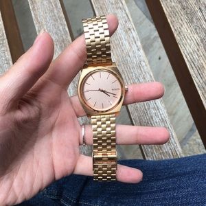 Nixon Rose gold Timeteller